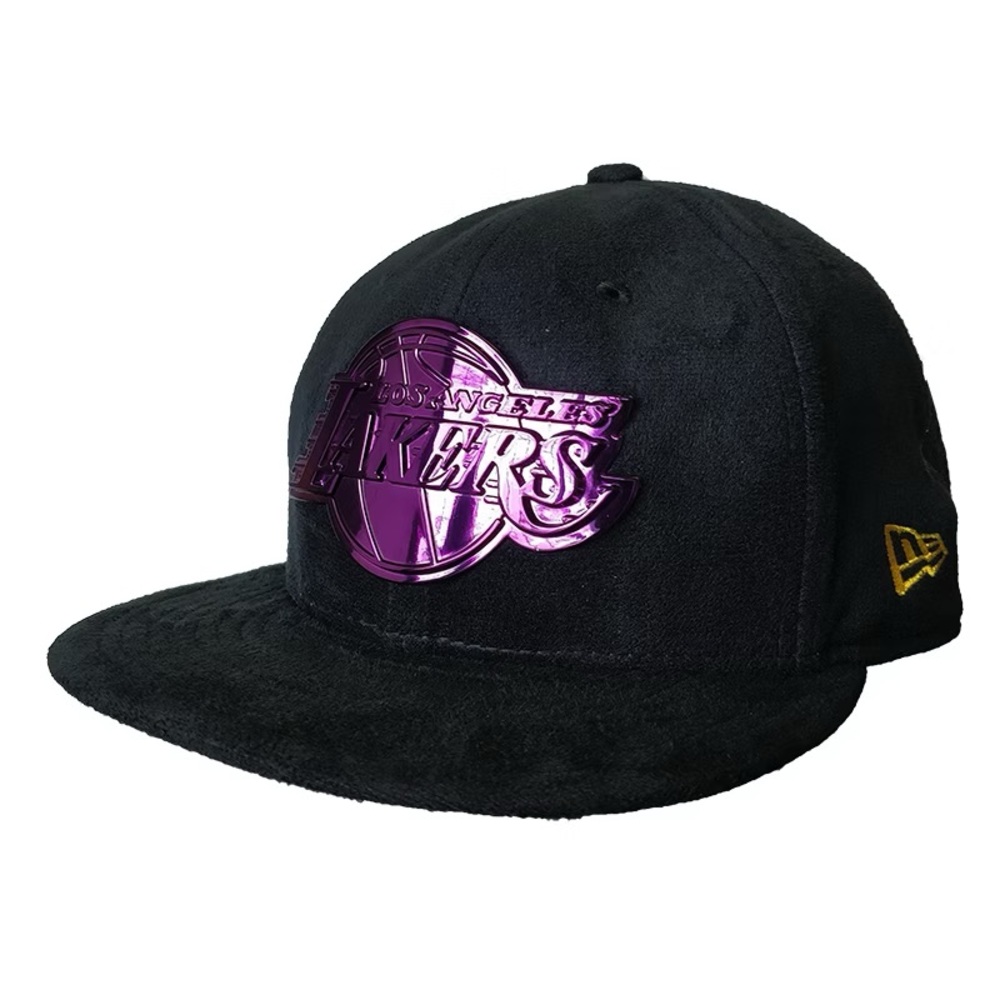 Men's LA Lakers New Era Sueded Metal 9FIFTY
Black Purple-Yellow Snapback